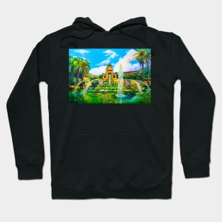 Barcelona. Great cascade. Hoodie